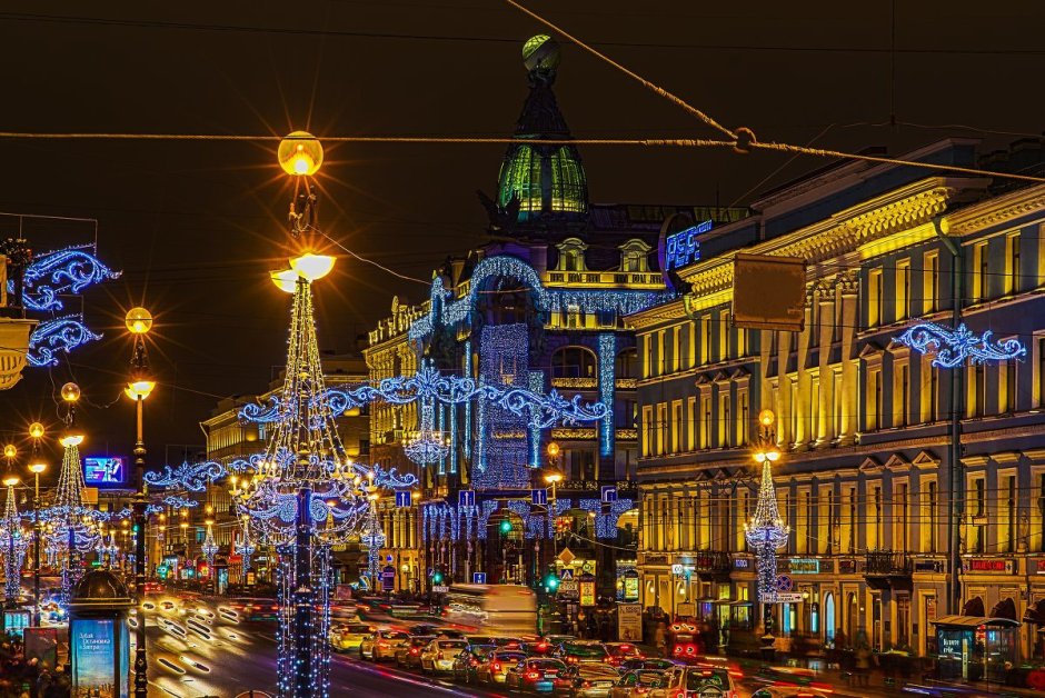 Рождественская улица Нижний Новгород зимой