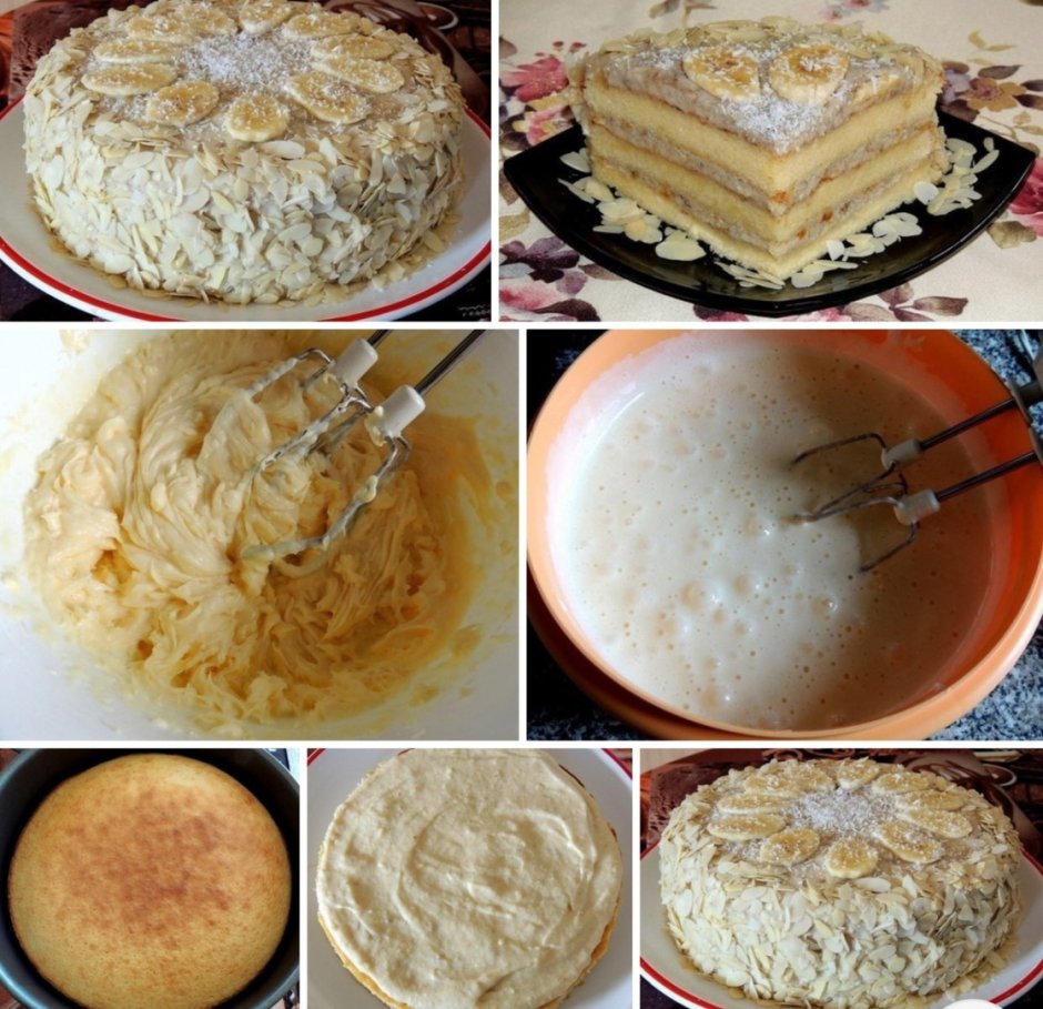 Ингредиенты для крема для торта