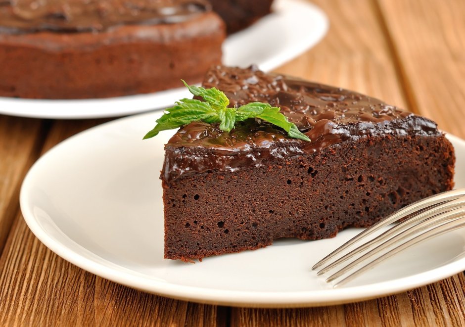 Шоколадный торт Брауни с какао
