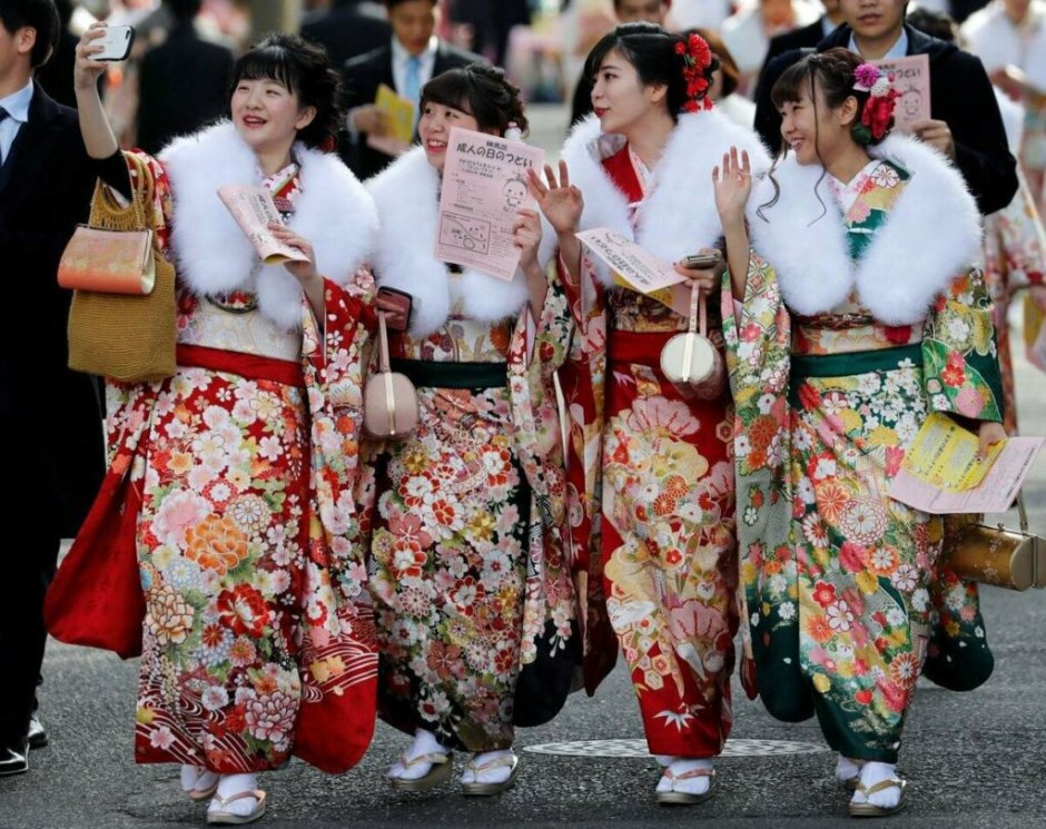 Праздник в Японии день совершеннолетия