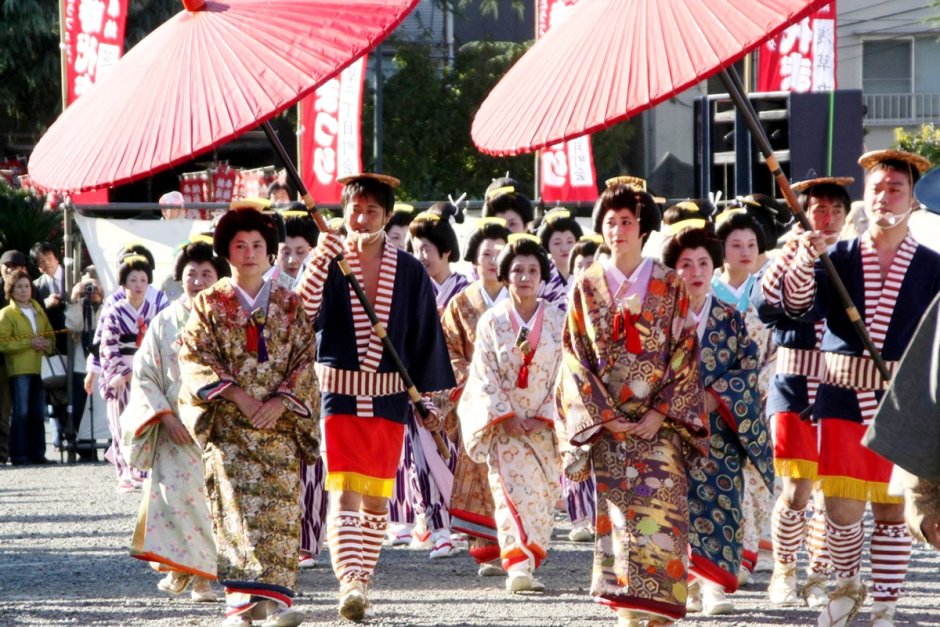 Фестиваль эпох (Дзидай-Мацури) в Японии