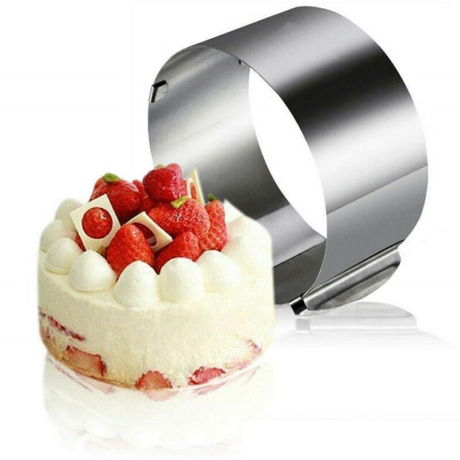 Форма для торта "Cake Ring" регулируемая 16-30см.
