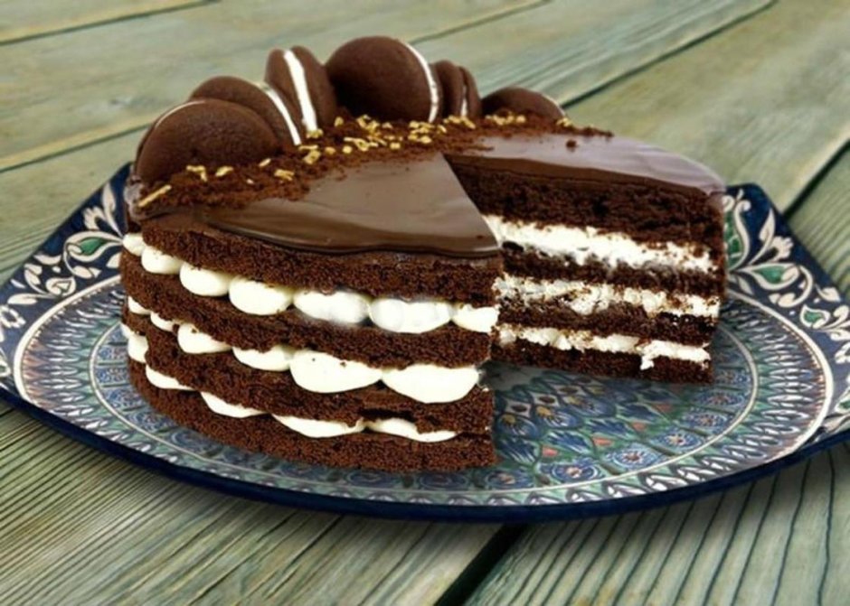 Наталья Калнина шоколадный торт