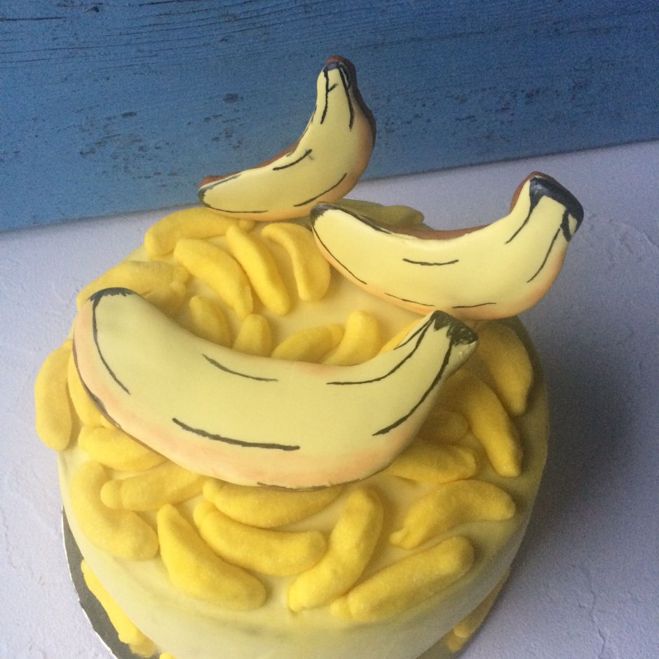 Торт с бананом сказочный