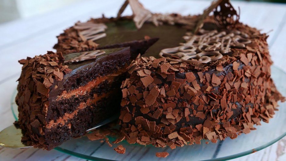 Шоколадный торт "шоколадный бархат"
