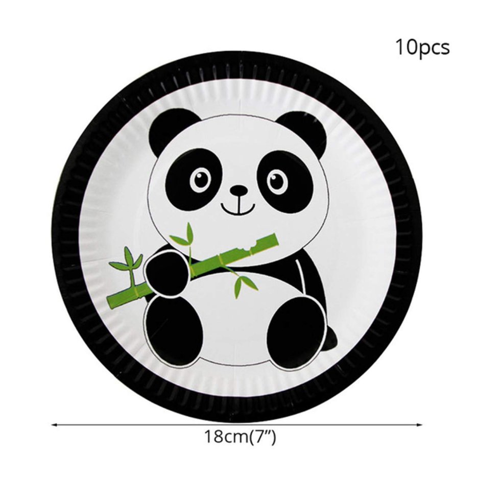 Тарелка в виде панды