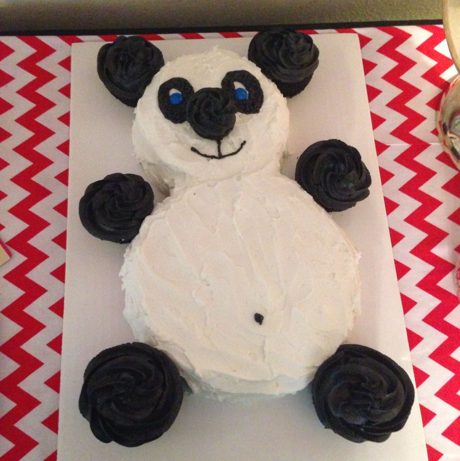 Самые вкусные тортики в виде панды