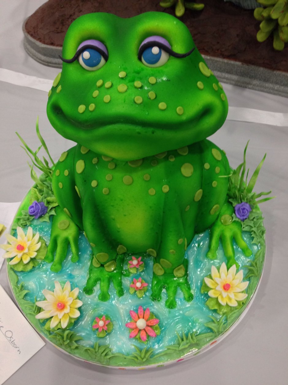 Торт с жабой