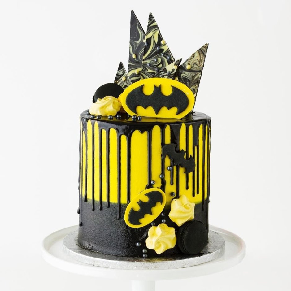 Торт в стиле Бэтмена
