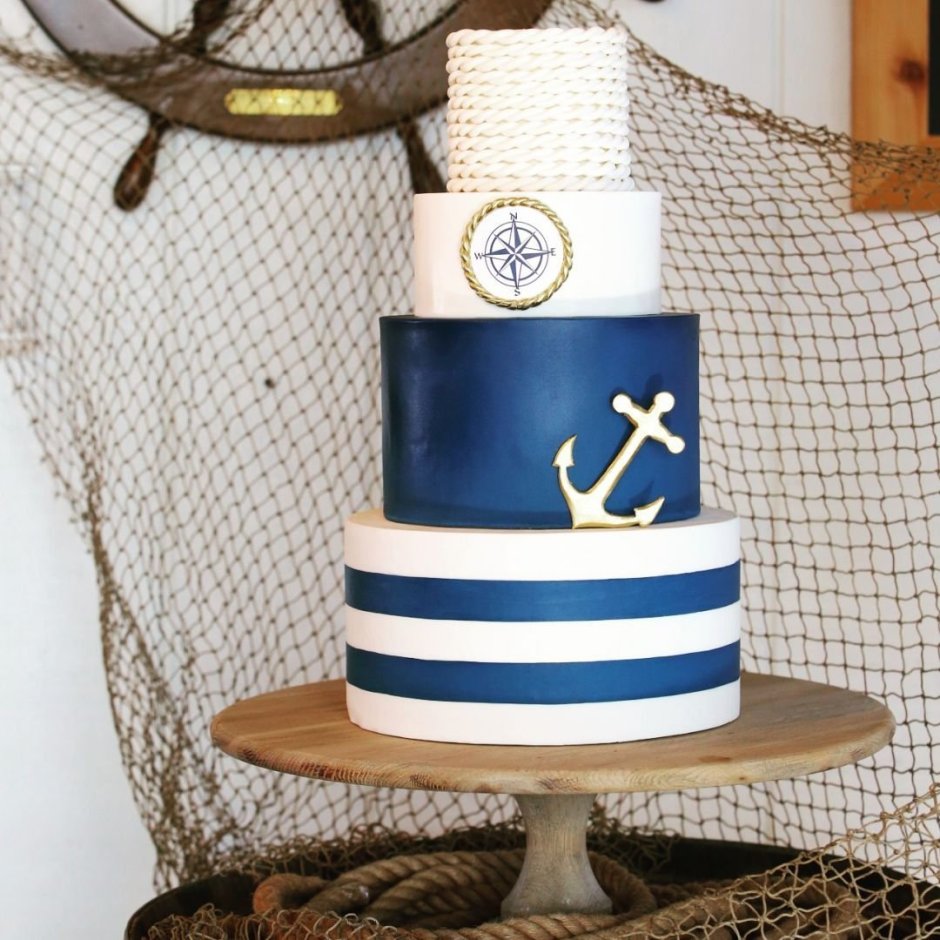 Свадебный торт в пиратском стиле
