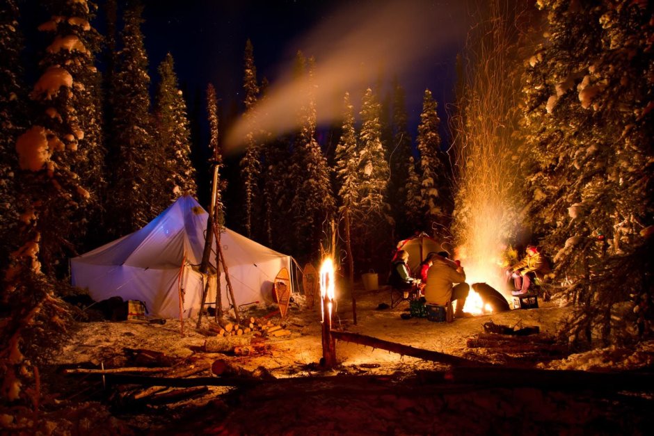 Snow Camping