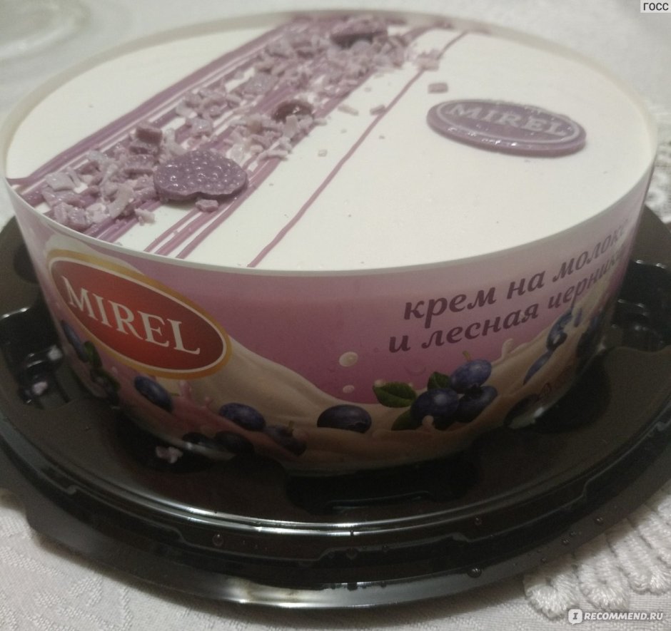 Черничный торт Мирель