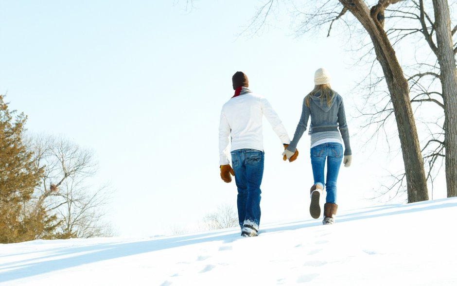 Прогулки на свежем воздухе зимой