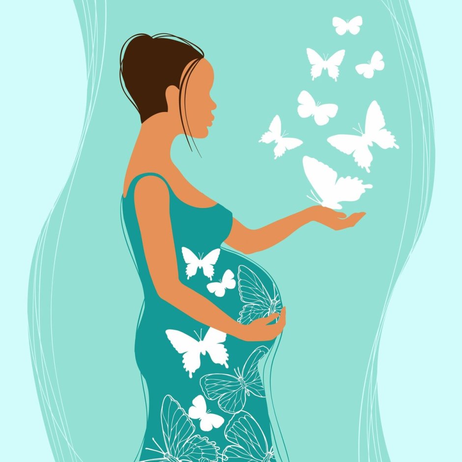 Логотип для беременных и будущих мам