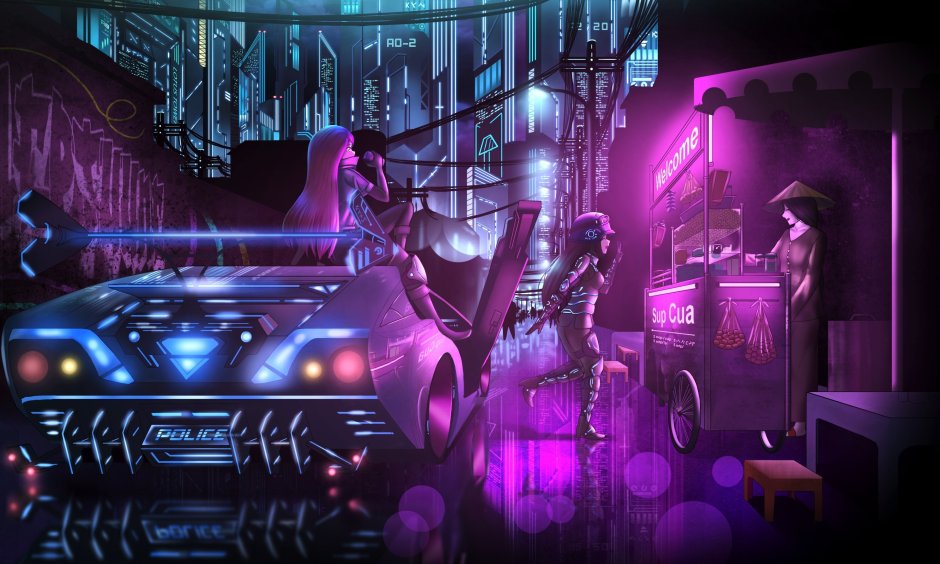 Cyberpunk 2077 косплей