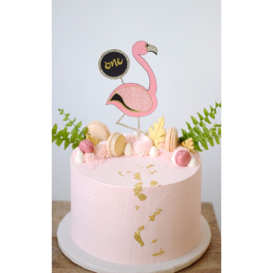 Детские торты с Фламинго