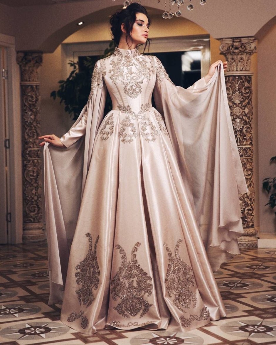Кавказские национальные Свадебные платья