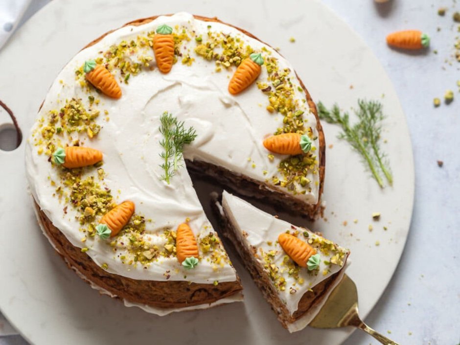 Торт морковный десерт фэнтези