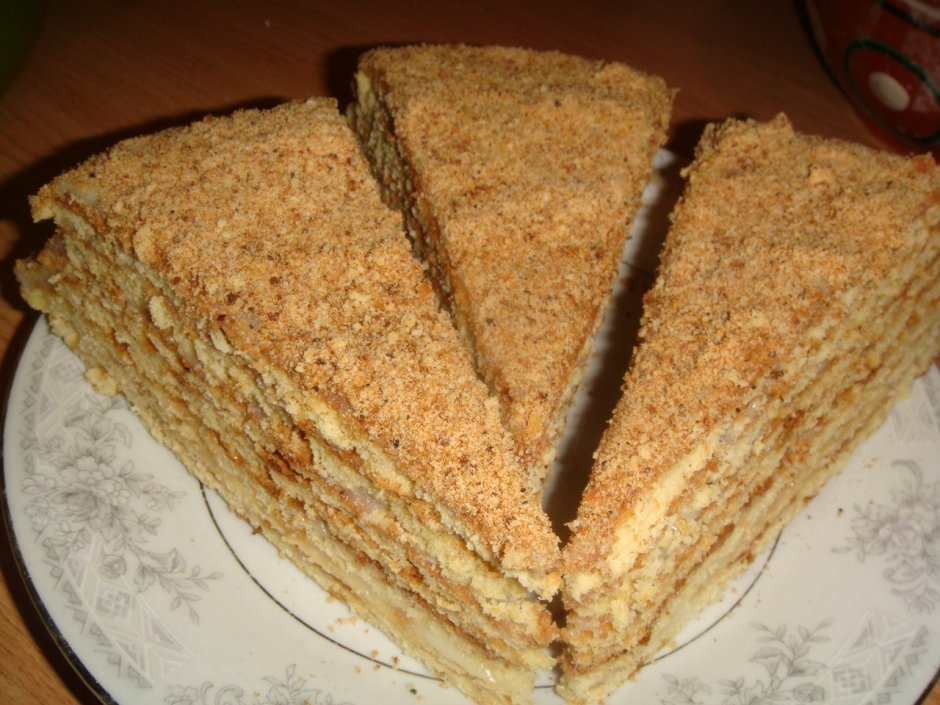 Торт медовик классический Черемушки