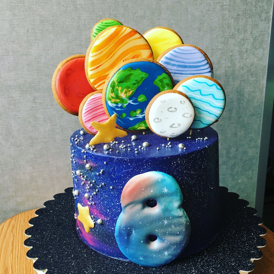 Торт космос прямоугольный