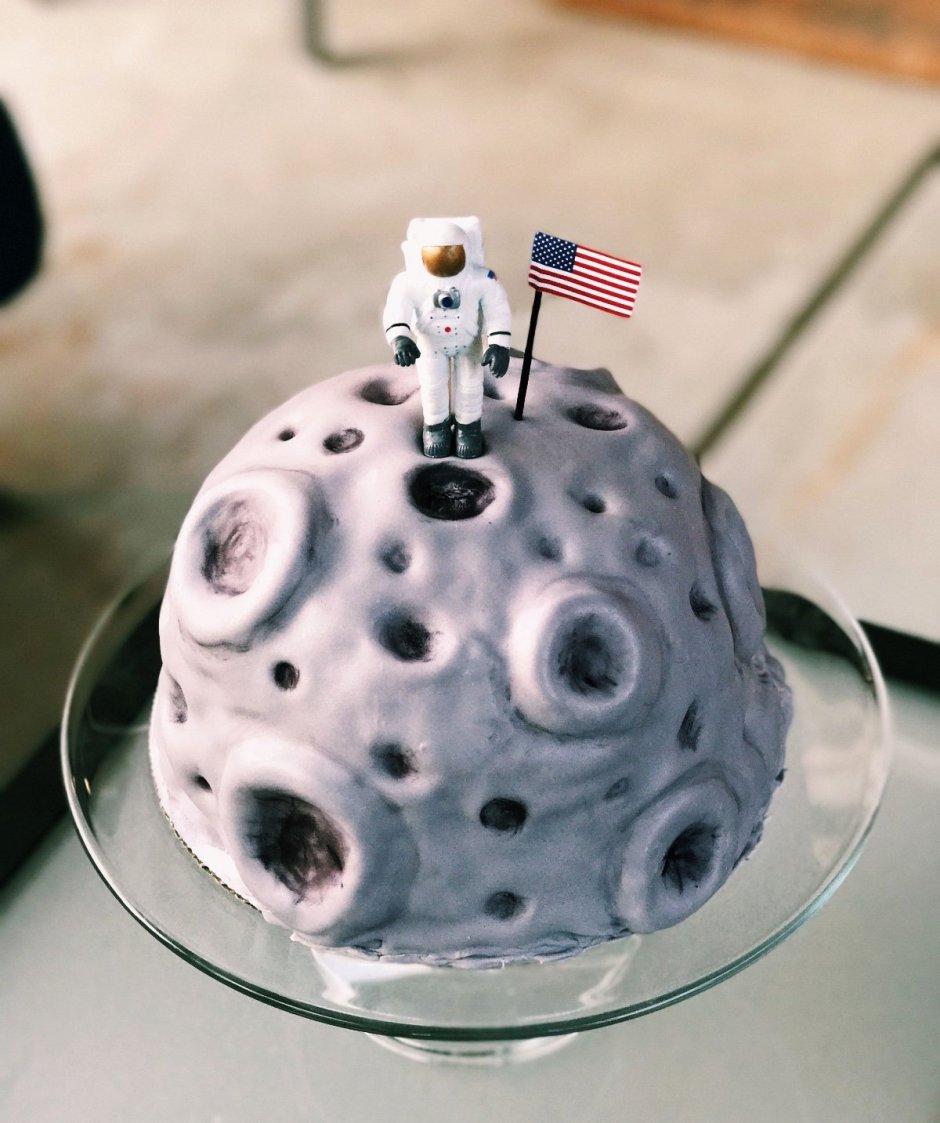 Торт космос с фотопечатью