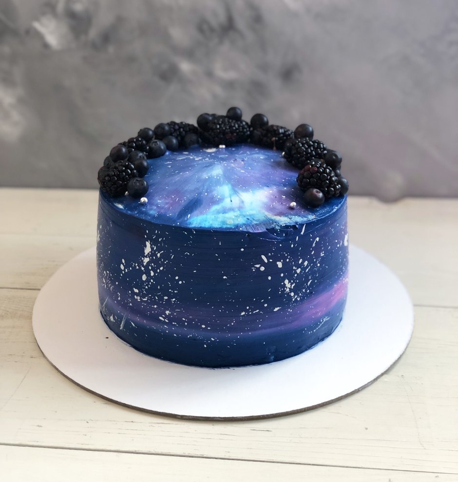 Торт космос для девочки
