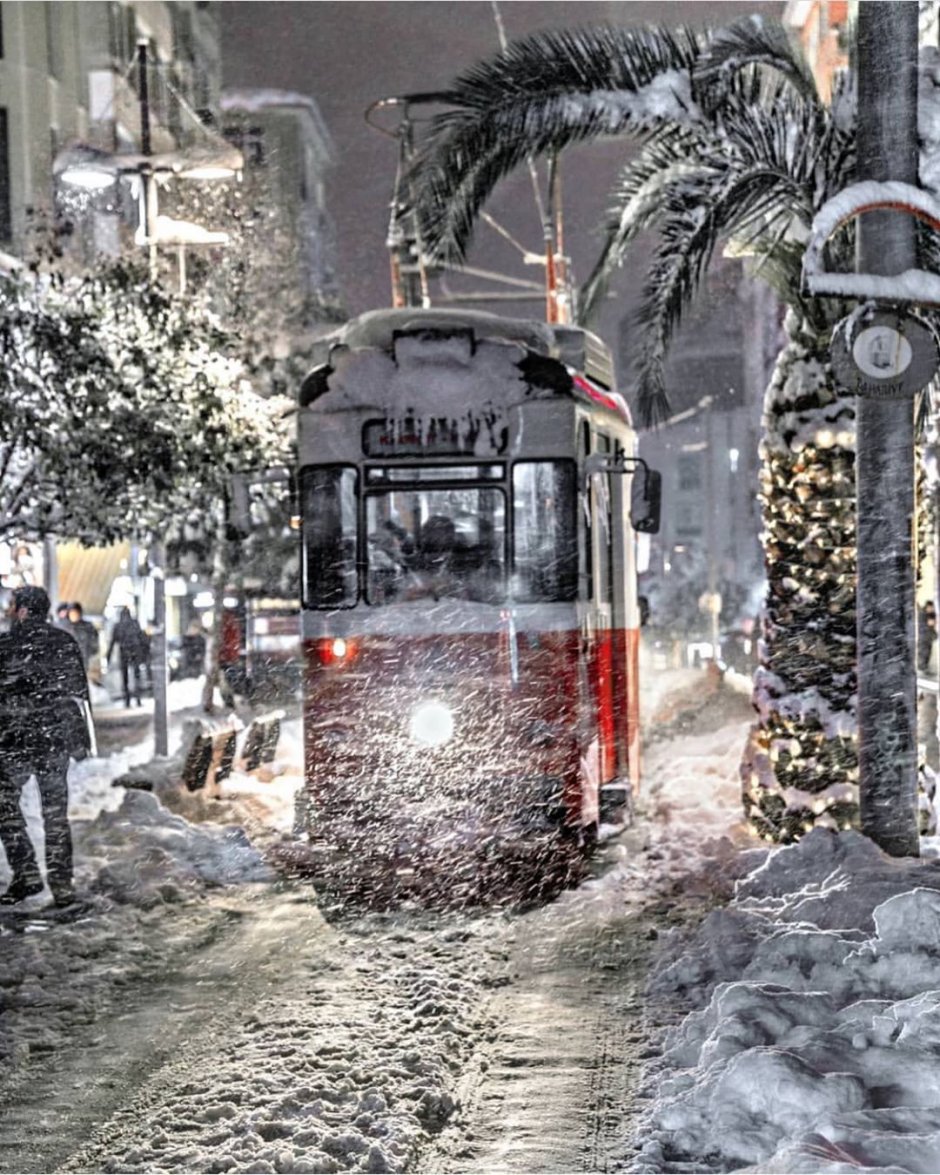 Стамбул зимой