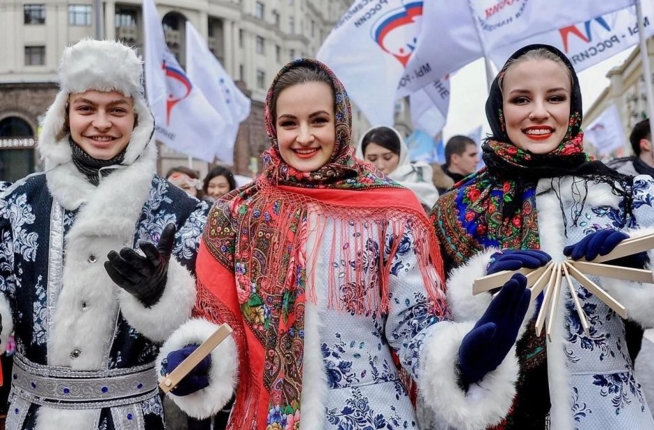 Корпоратив в русском народном стиле