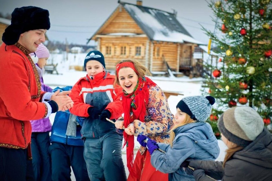 Национальный праздник на красной площади