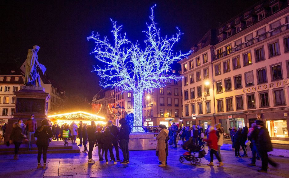 Рождественская ярмарка в Страсбурге 2022