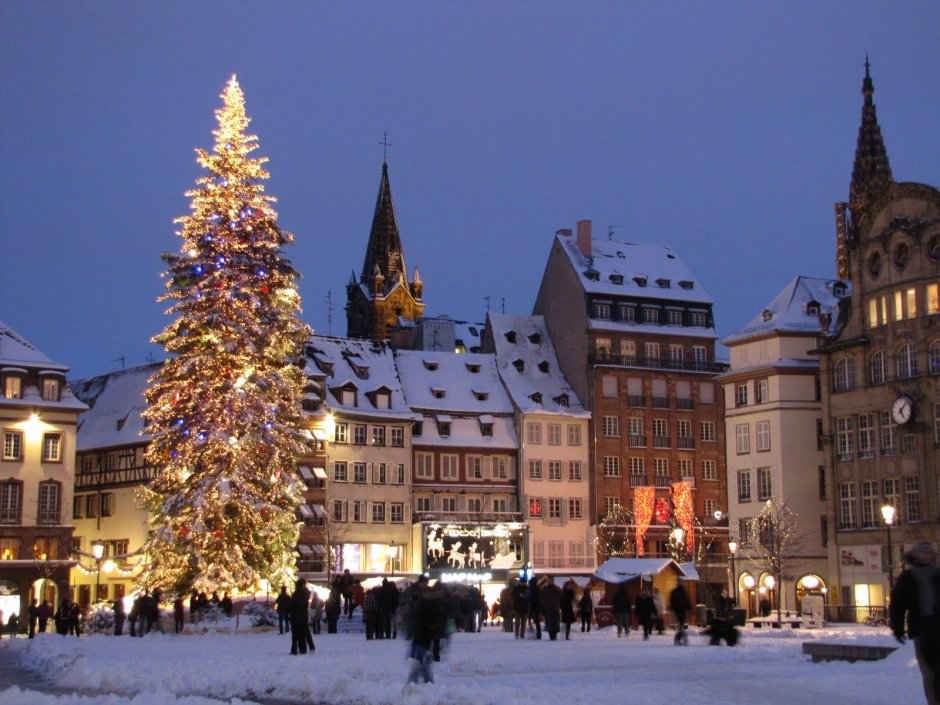 Страсбург столица Рождества