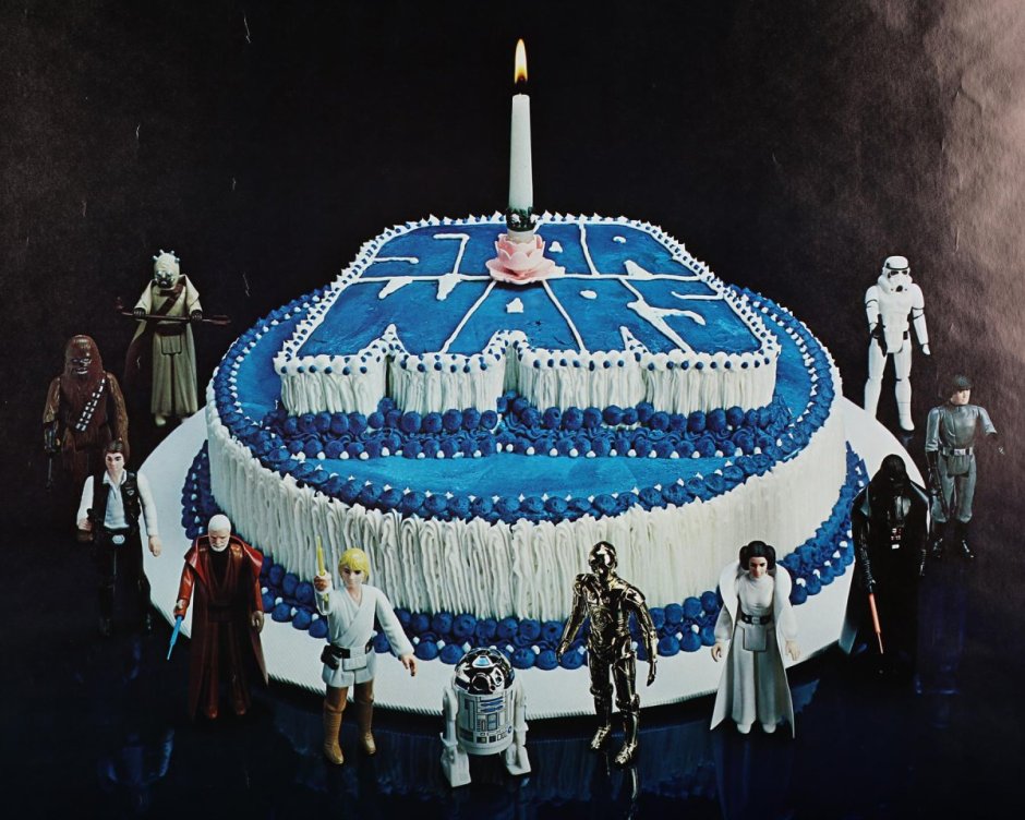 Торт Звездные войны 30 лет