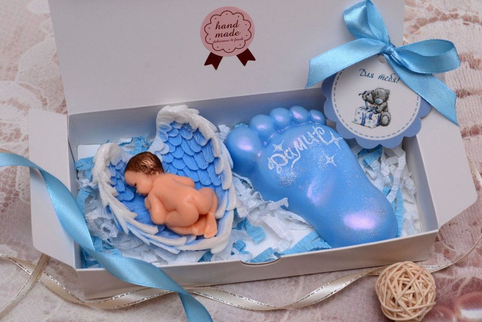 Подарочный набор мыла новорожденному