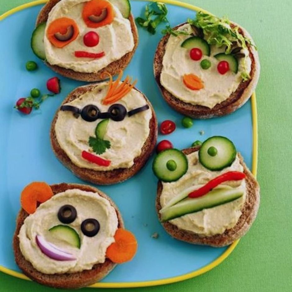 Красивые бутерброды для детей