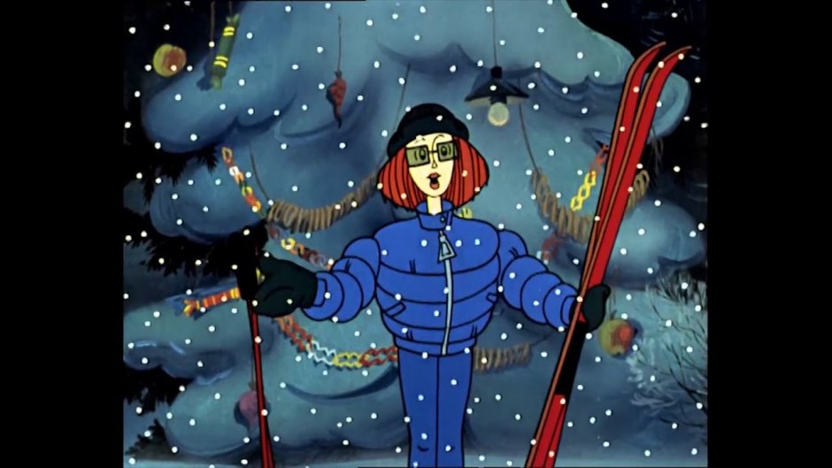 Зима в Простоквашино мультфильм
