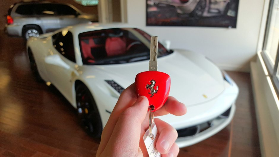 Ferrari 458 Keys