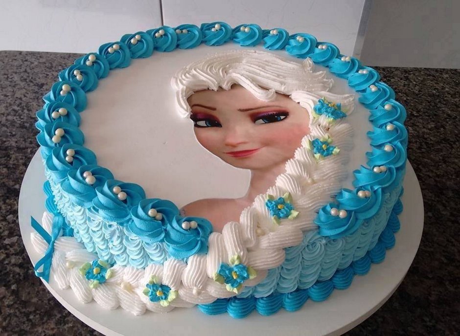 Торт принцесса Эльза