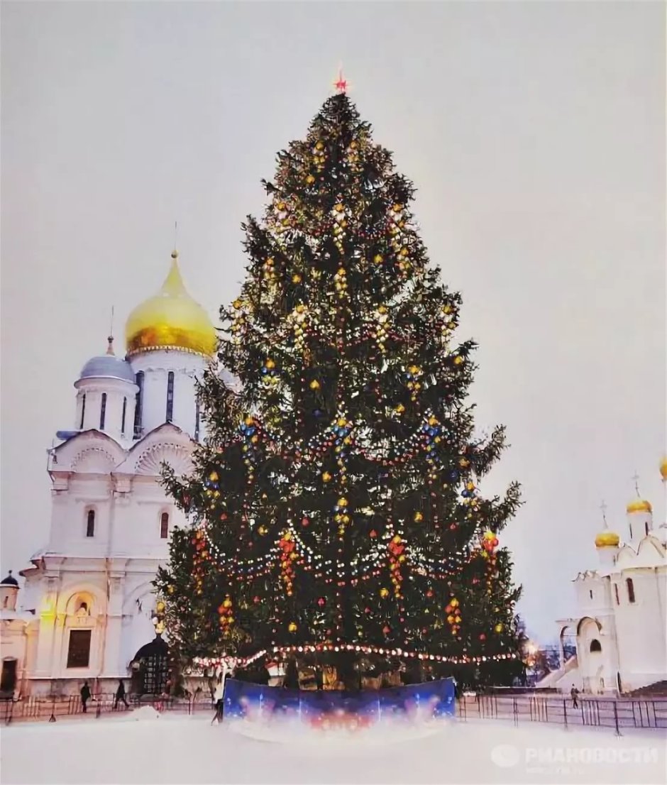 Главная елка Москвы Соборная площадь 2020