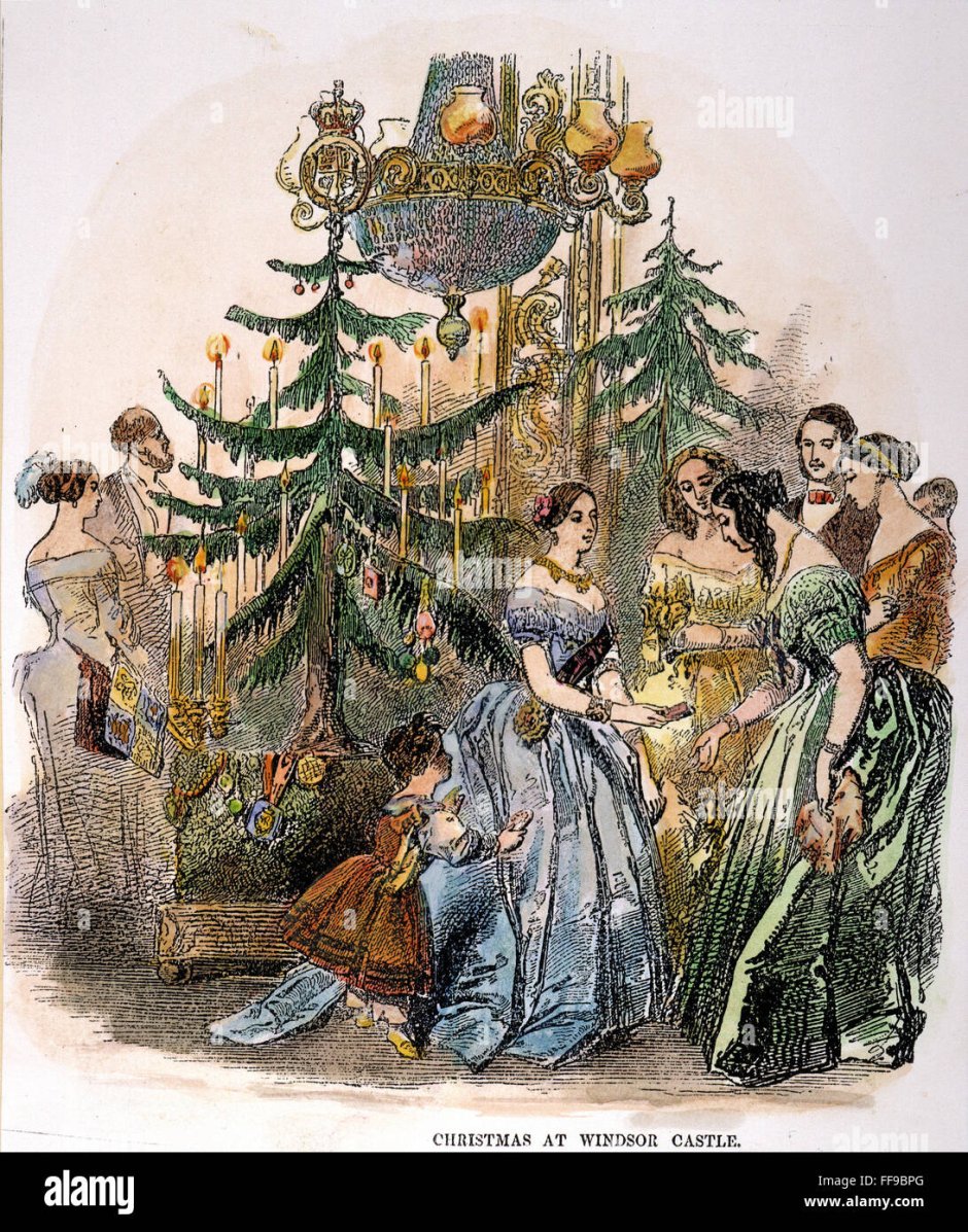 Рождество Викторианская Англия
