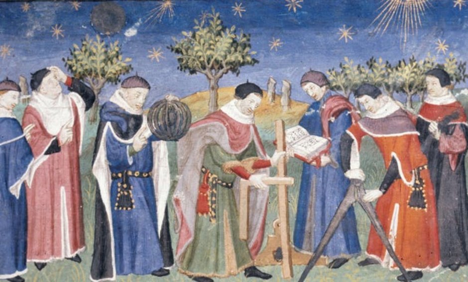 Средневековый астроном