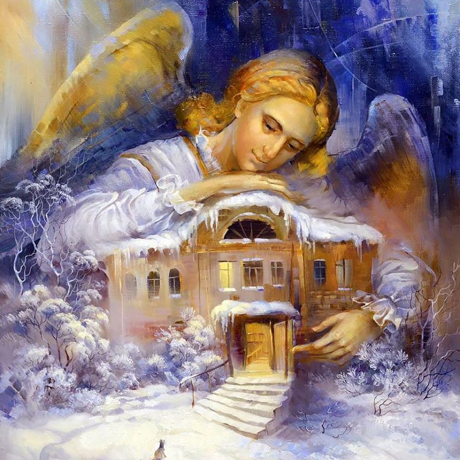 Римма Вьюгова картины ангел