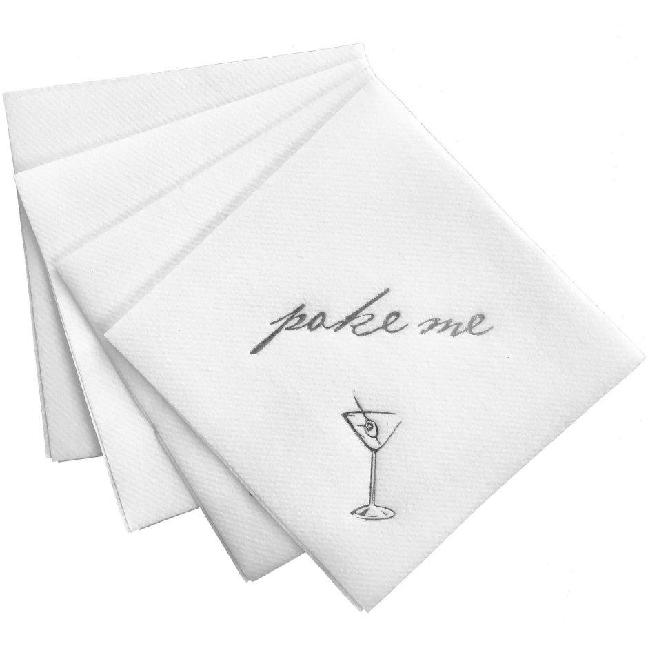 Салфетки для ресторана бумажные