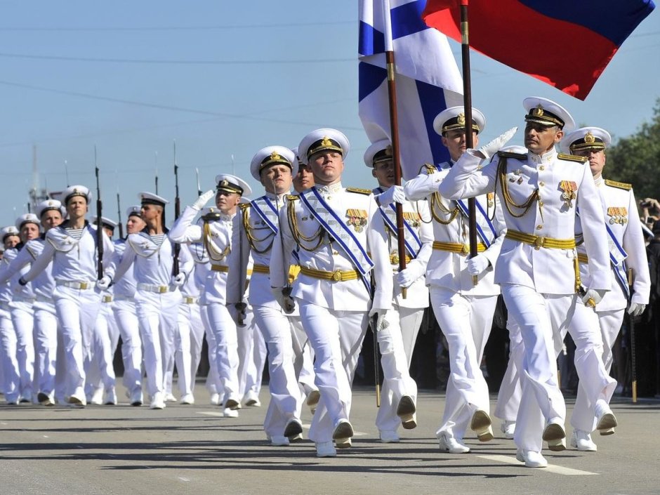 Парадная форма матроса ВМФ России