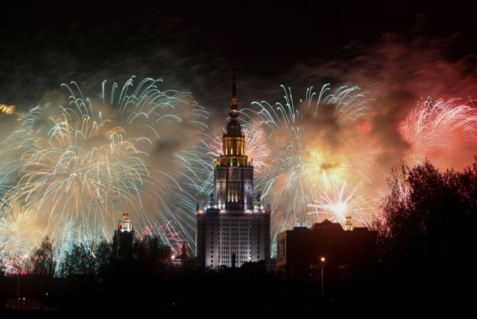 Салют на 75 лет Победы в Москве
