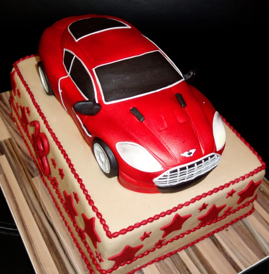 Торт с машиной для мужчин