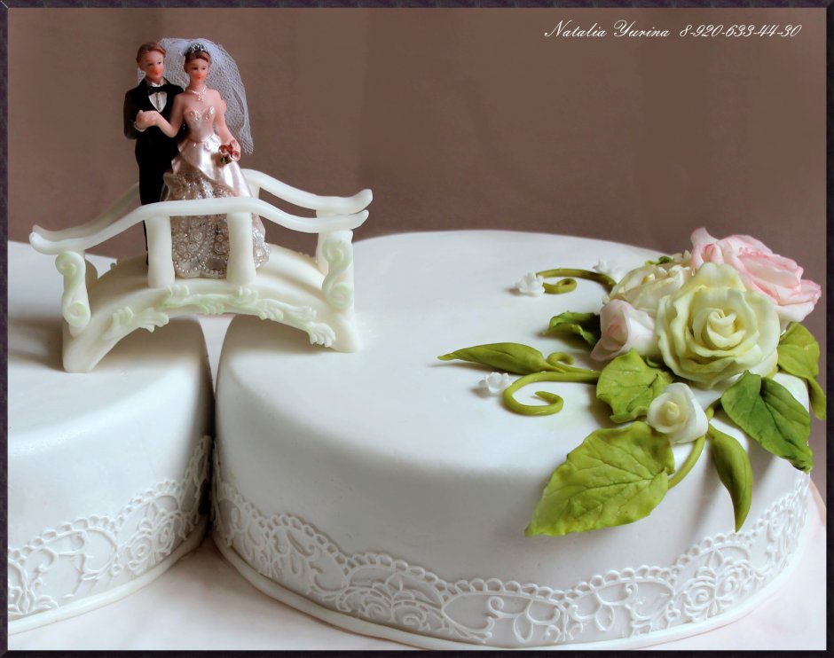 Торт на фарфоровую свадьбу современные