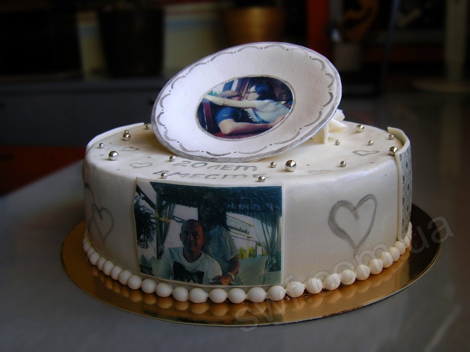 Торт на фарфоровую свадьбу современные