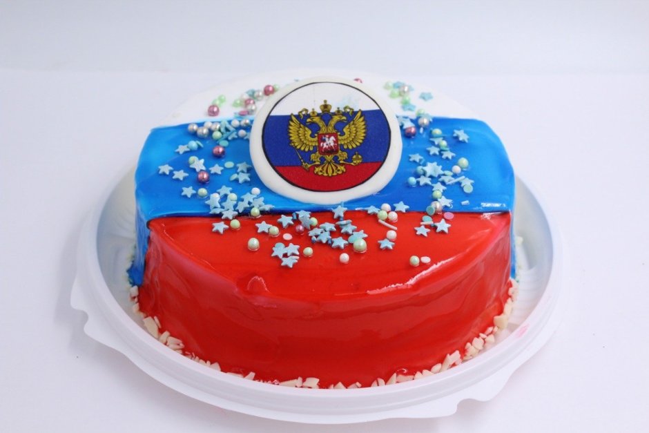 Торт русский флаг