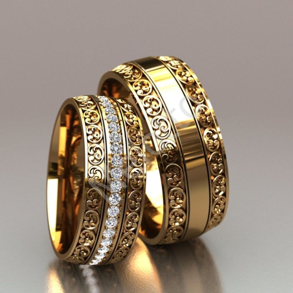 Золотой прииск обручальные кольца