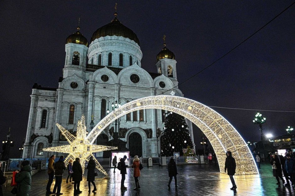 Храм Христа Спасителя в Москве Рождеств